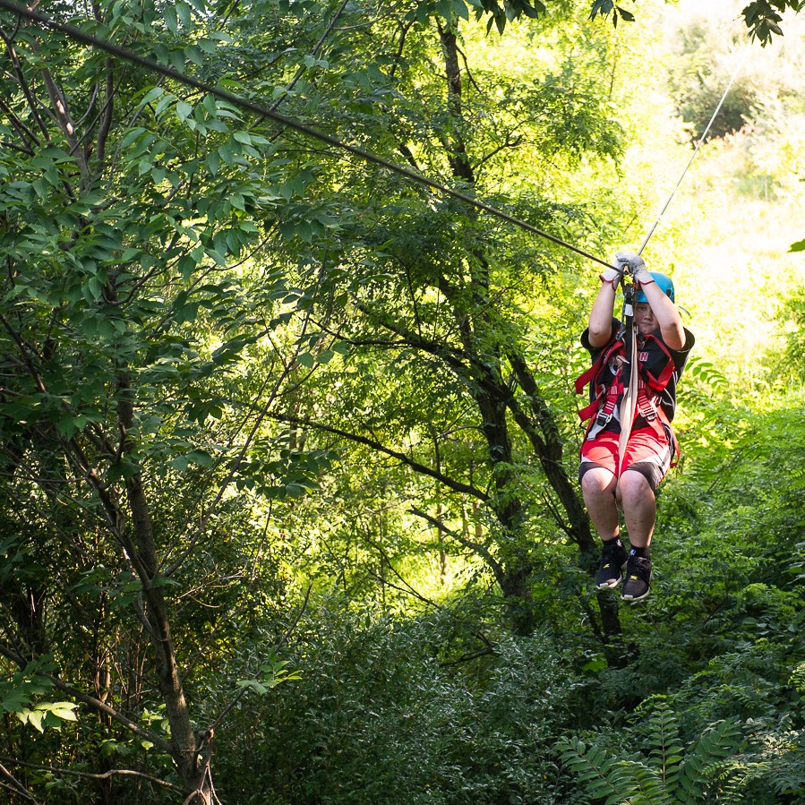 wilds zipline tour